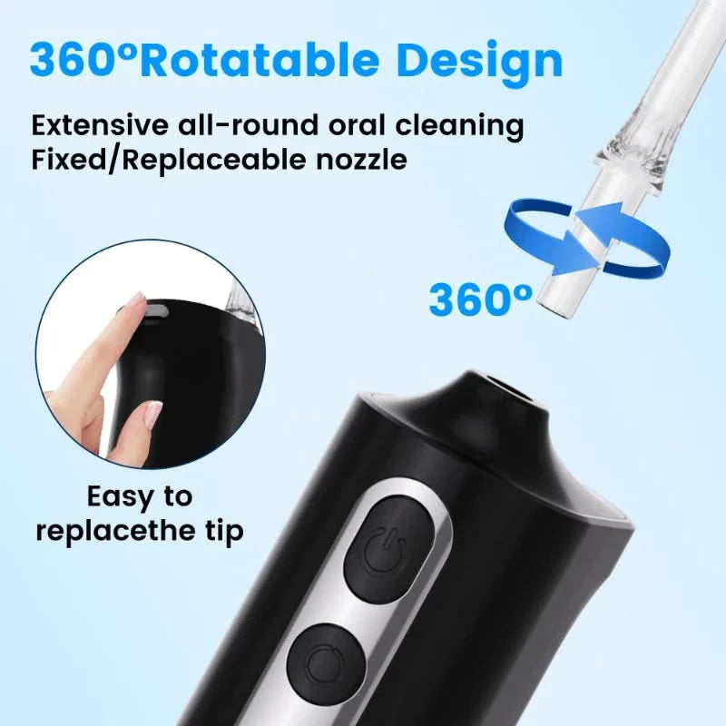 Hidropulidor recargable para el cuidado dental