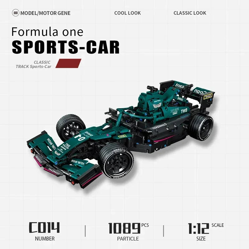 Kit de Construcción de Coche de Carreras - Modelo Emocionante para Aficionados