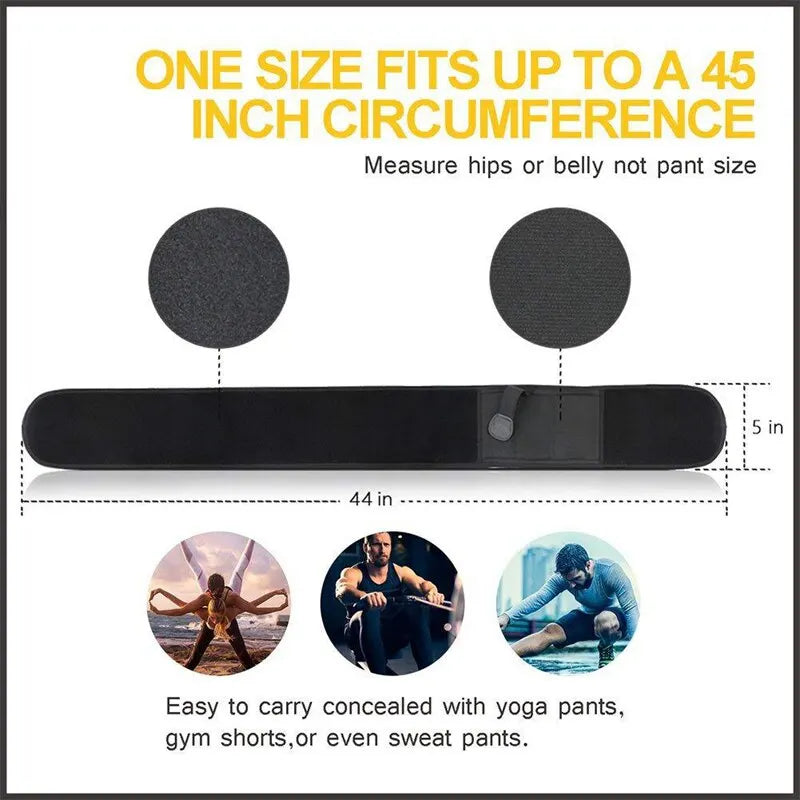 Funda Táctica para Cinturón – Forma de Transporte Discreta, Unisex, Negro