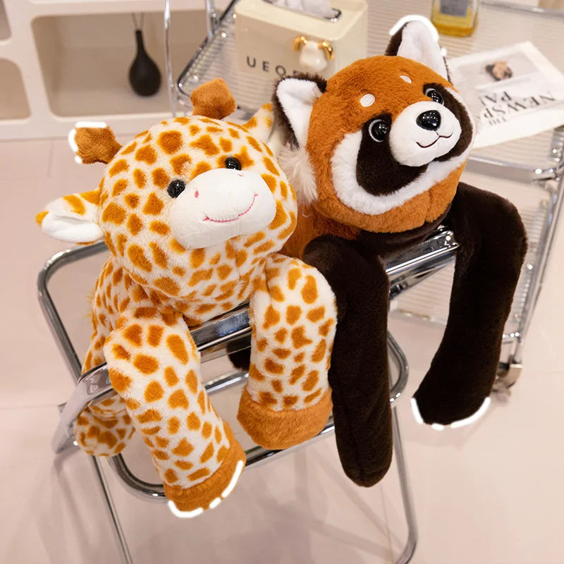 Peluche de Animales con Brazos Largos – Suave, Acogedor y Versátil