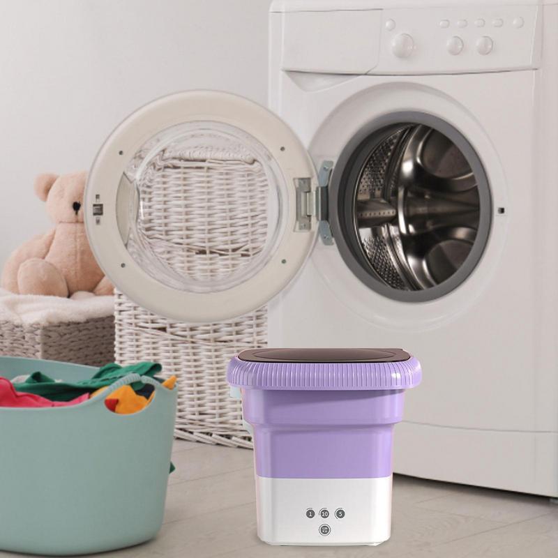 FlexClean - Lavadora portátil plegable para un lavado inteligente
