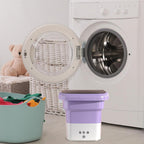FlexClean - Lavadora portátil plegable para un lavado inteligente