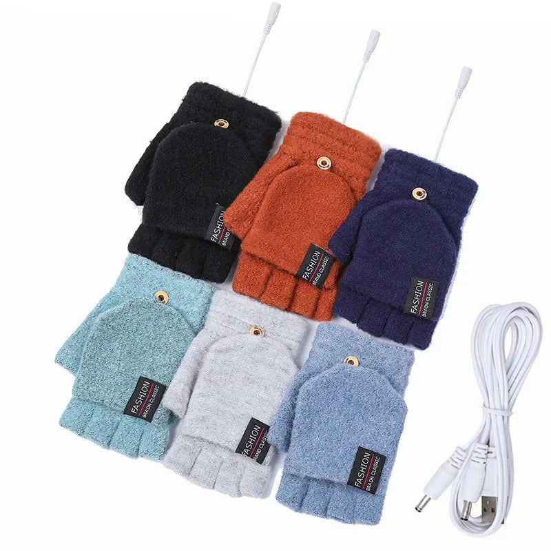 Guantes calefactables USB recargables Warm Wave