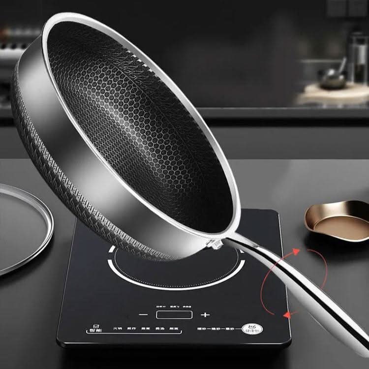 STEELCORE – Poêle en acier inoxydable pour une cuisson économe en énergie et durable