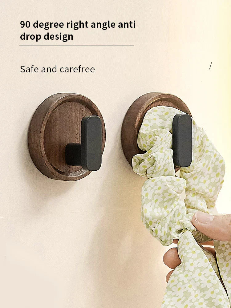 Gancho de Pared Sin Perforación - Fuertes Ganchos para Colgar Abrigos y Accesorios - Ideal para Cualquier Espacio