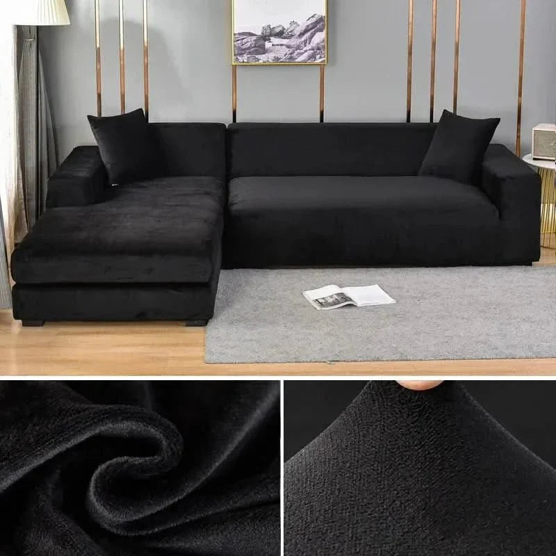 SAMTLUX – Funda de Sofá – Elástica y Lujosa para Cualquier Sala de Estar