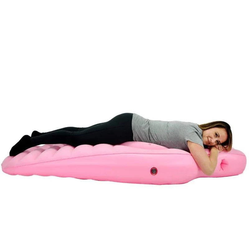 Cojín Inflable para Embarazo y Esteras de Yoga – Ideal para Noches Cómodas y Soporte