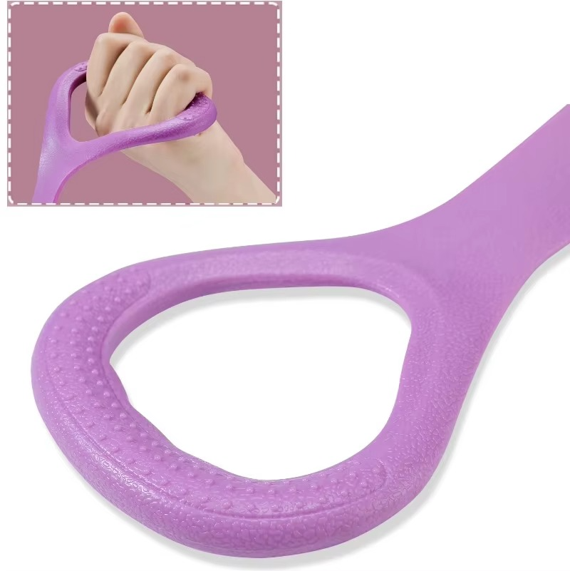 Paquete de 8 Bandas de Resistencia para Entrenamiento de Brazos, Espalda y Hombros – Bandas Elásticas para Yoga, Pilates y Terapia Física