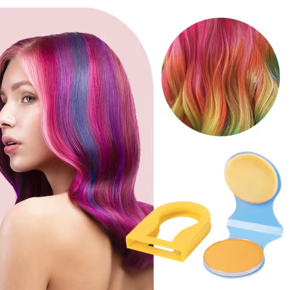 Coloración de cabello divertida y temporal en 5 segundos