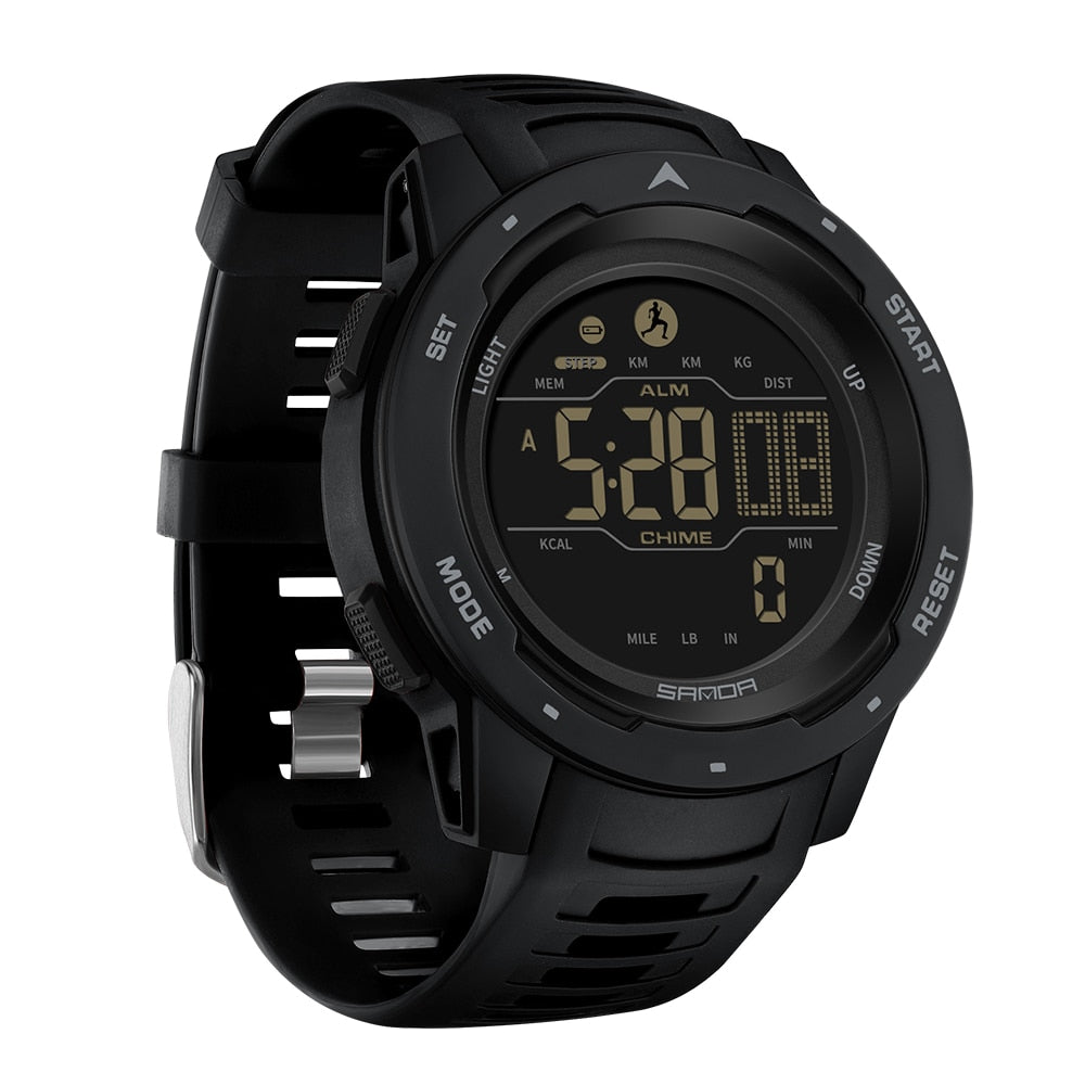 Kalsten | Reloj Digital Pedométrico Militar Impermeable