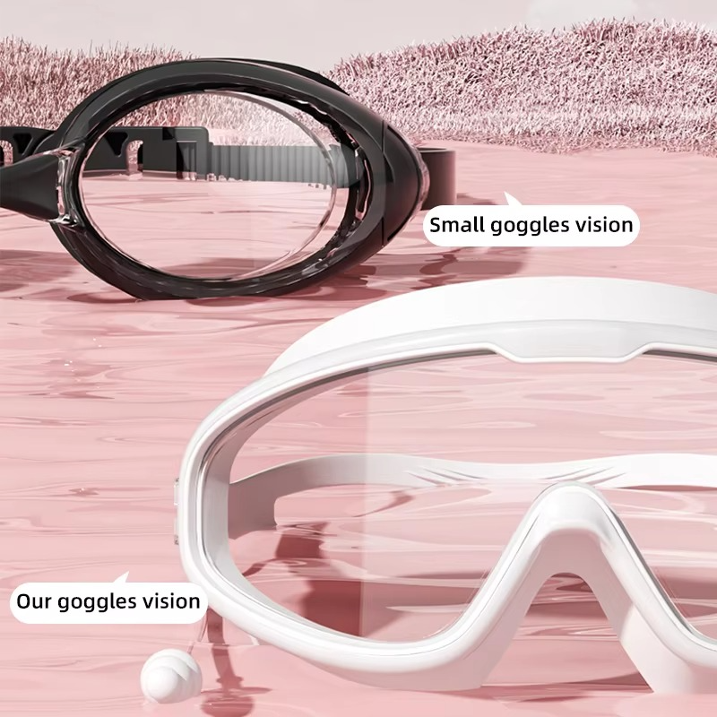 BowLift | Gafas de natación anti-vaho para adultos – Equipamiento de natación elegante y protector UV con ajuste a prueba de fugas