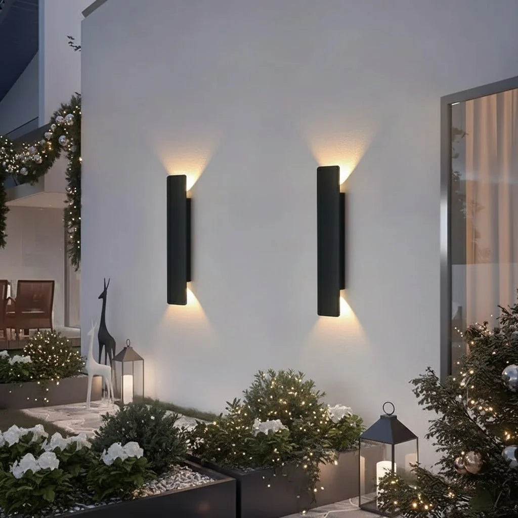 OUTGLOW – Applique murale LED en aluminium étanche pour intérieur et extérieur
