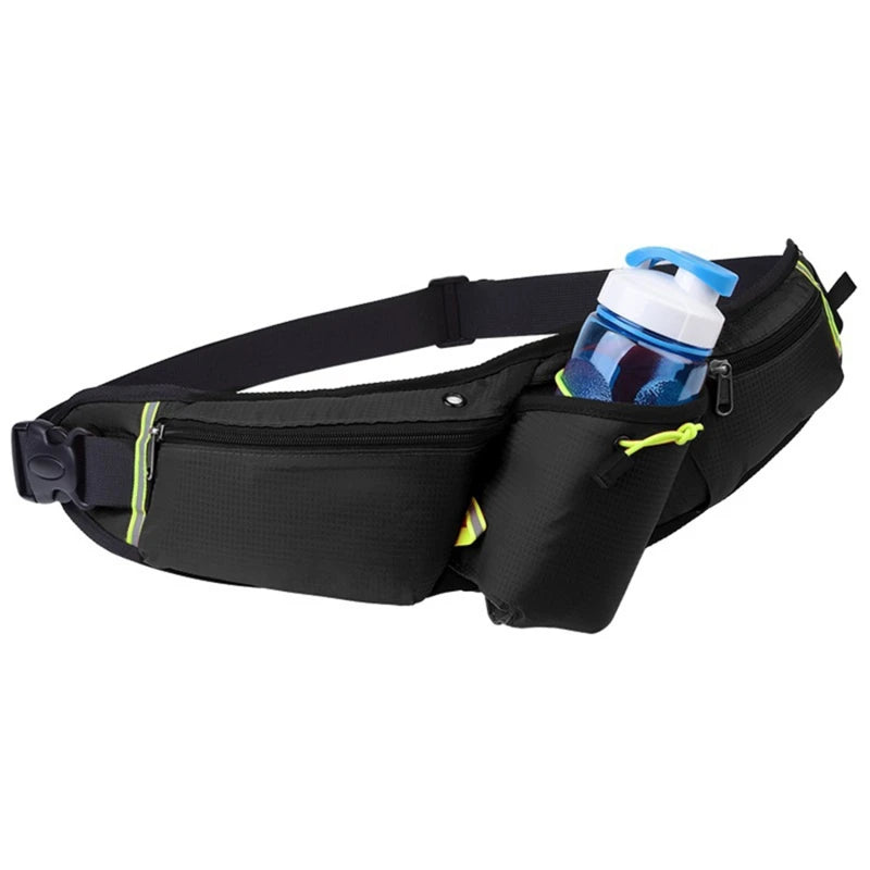 Kalsten | Pack RunEase – Cinturón de Correr Impermeable y Soporte para Bebidas