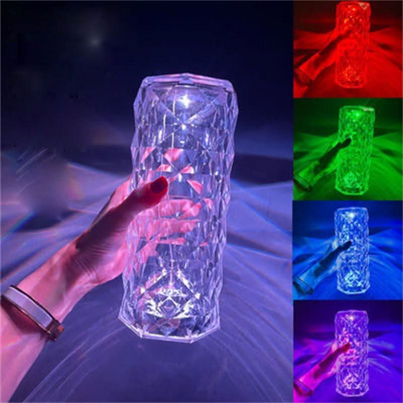 Lámpara LED decorativa estilo cristal