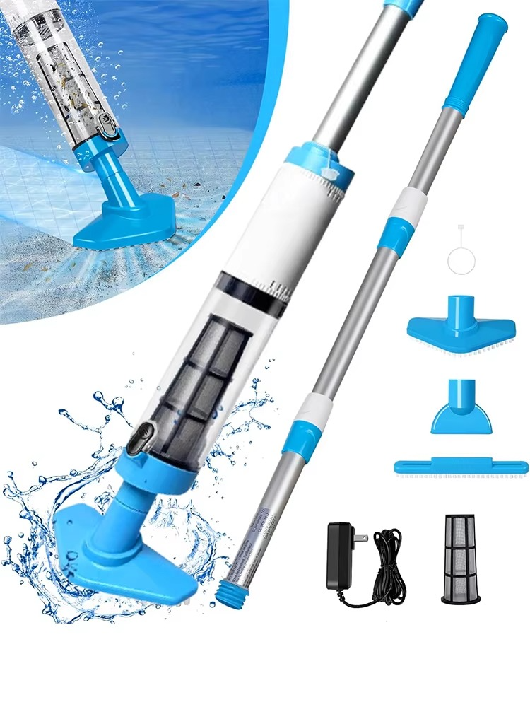 BowLift | Aspiradora de piscina recargable y sin cable con función de limpieza 3 en 1