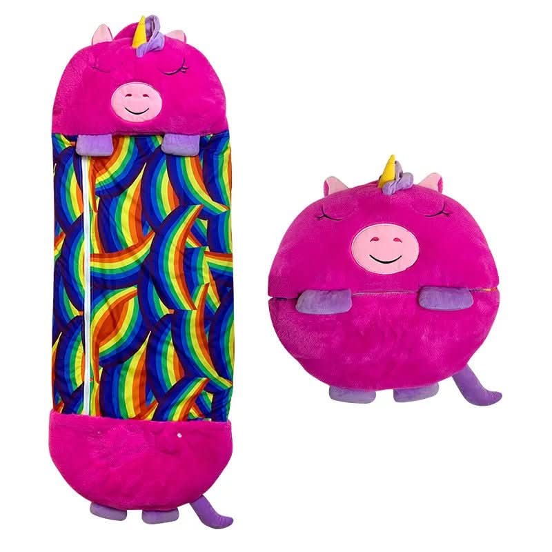 MAGICALCUDDLE – Saco de dormir de peluche 2 en 1 para niños