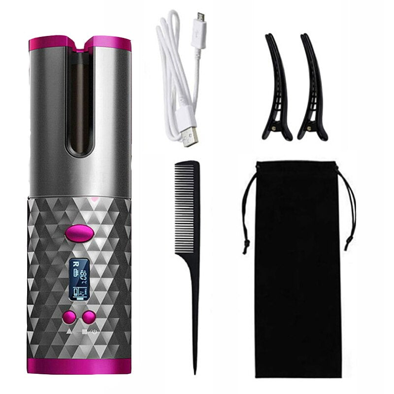 Rizador de Cabello Cerámico Automático