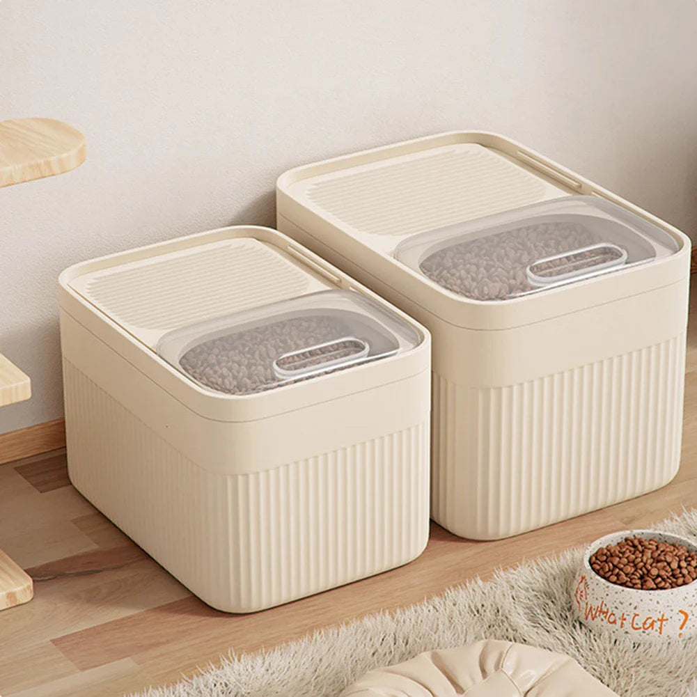 FutterBox FrischGut | Hermético y Protegido contra la Humedad | 5/10/15L | Para Comida de Perros y Gatos