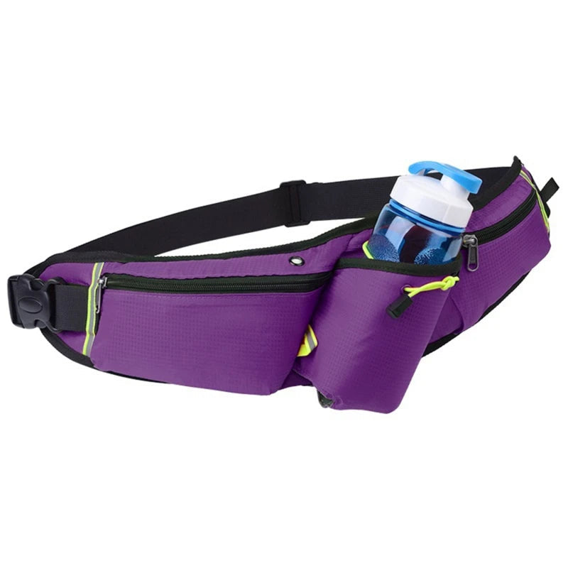 Kalsten | Pack RunEase – Cinturón de Correr Impermeable y Soporte para Bebidas
