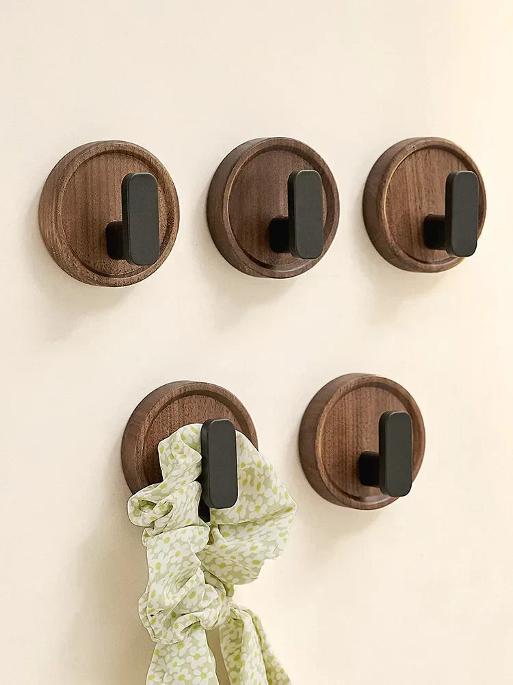 Gancho de Pared Sin Perforación - Fuertes Ganchos para Colgar Abrigos y Accesorios - Ideal para Cualquier Espacio