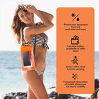AquaVault Bolsa Impermeable de 2L | Con Ventana Táctil | Bolsa de Exterior para Kayak, Senderismo y Deportes Acuáticos