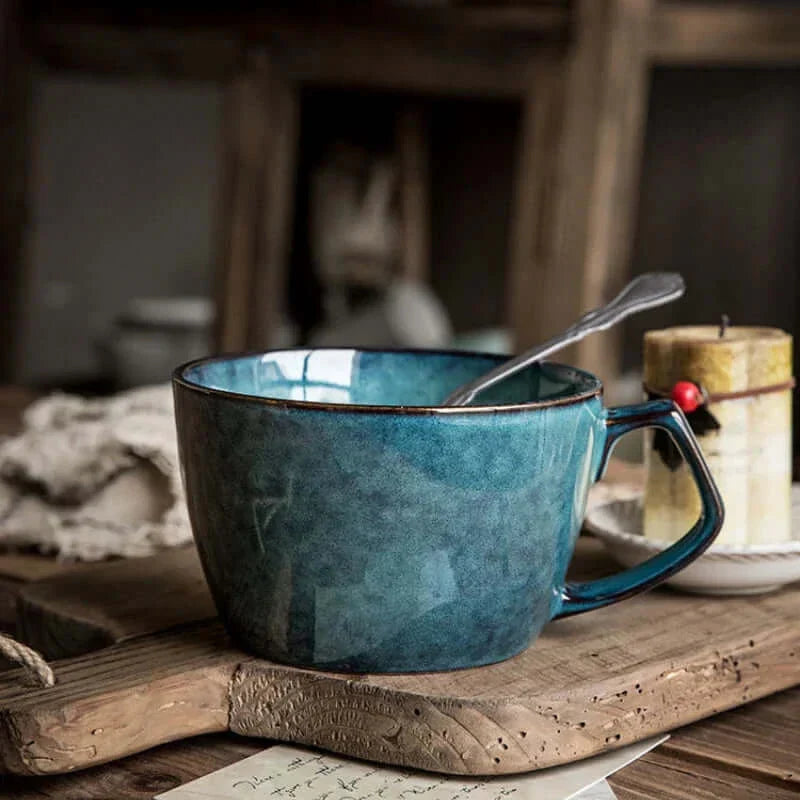 Skorter | Taza de café extra grande de 650 ml de lujo