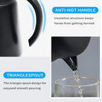 ThermoBrew Jarra Térmica | Acero Inoxidable 304 | Doble Pared & Aislada al Vacío | 6h Caliente / 12h Fría | 0,5 L
