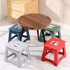 Taburete plegable estable y fácil de transportar