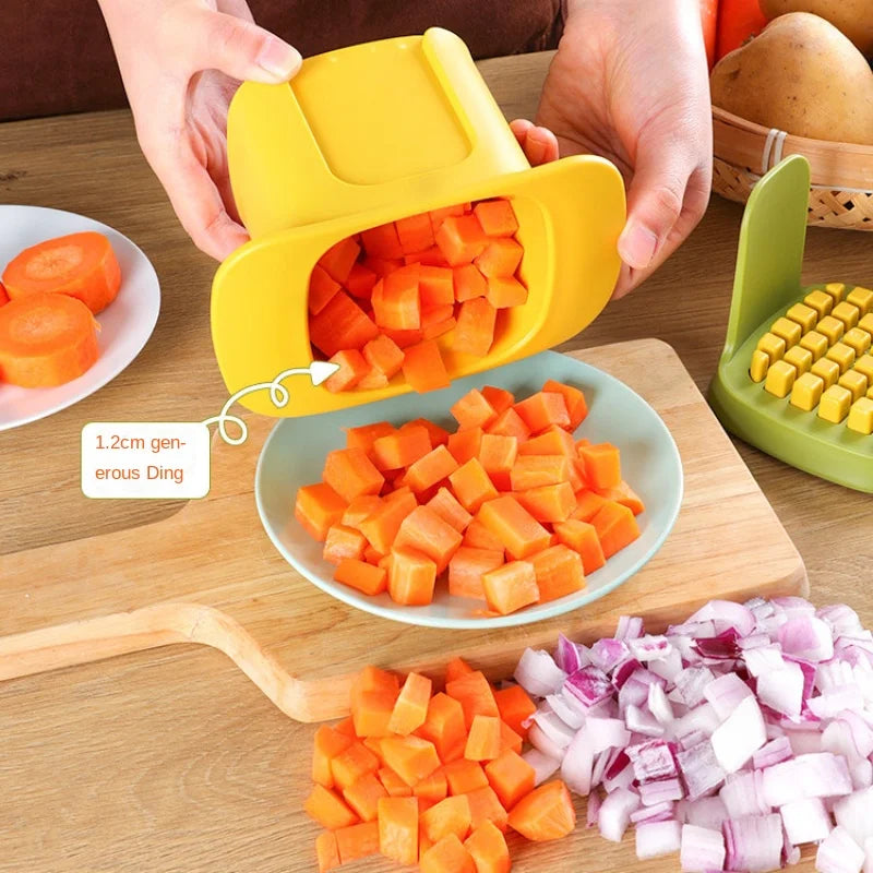 ChopMaster – Cortador de verduras multifuncional y cortador de papas fritas con mecanismo de presión manual | Brehn