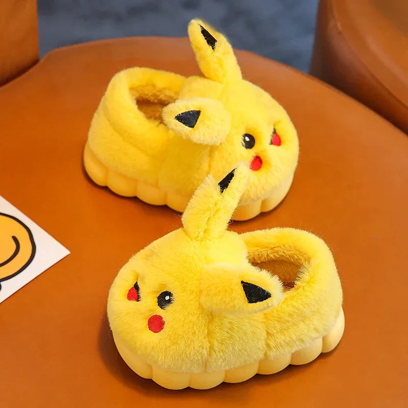 Pantuflas Cartoon Pickaguu | Zapatillas Cálidas para Niños y Niñas - Suela Suave