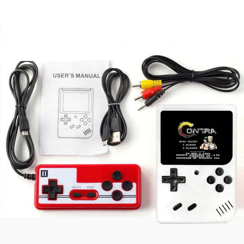 Consola de Juegos Retro Portátil 400-en-1 con Salida de TV