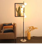 Celestina | Lámpara de pie de diseño con luz esférica