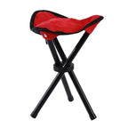 TrekHocker Outdoor | Plegable y Ultraligero | Antideslizante y Robusto | Azul/Verde/Rojo