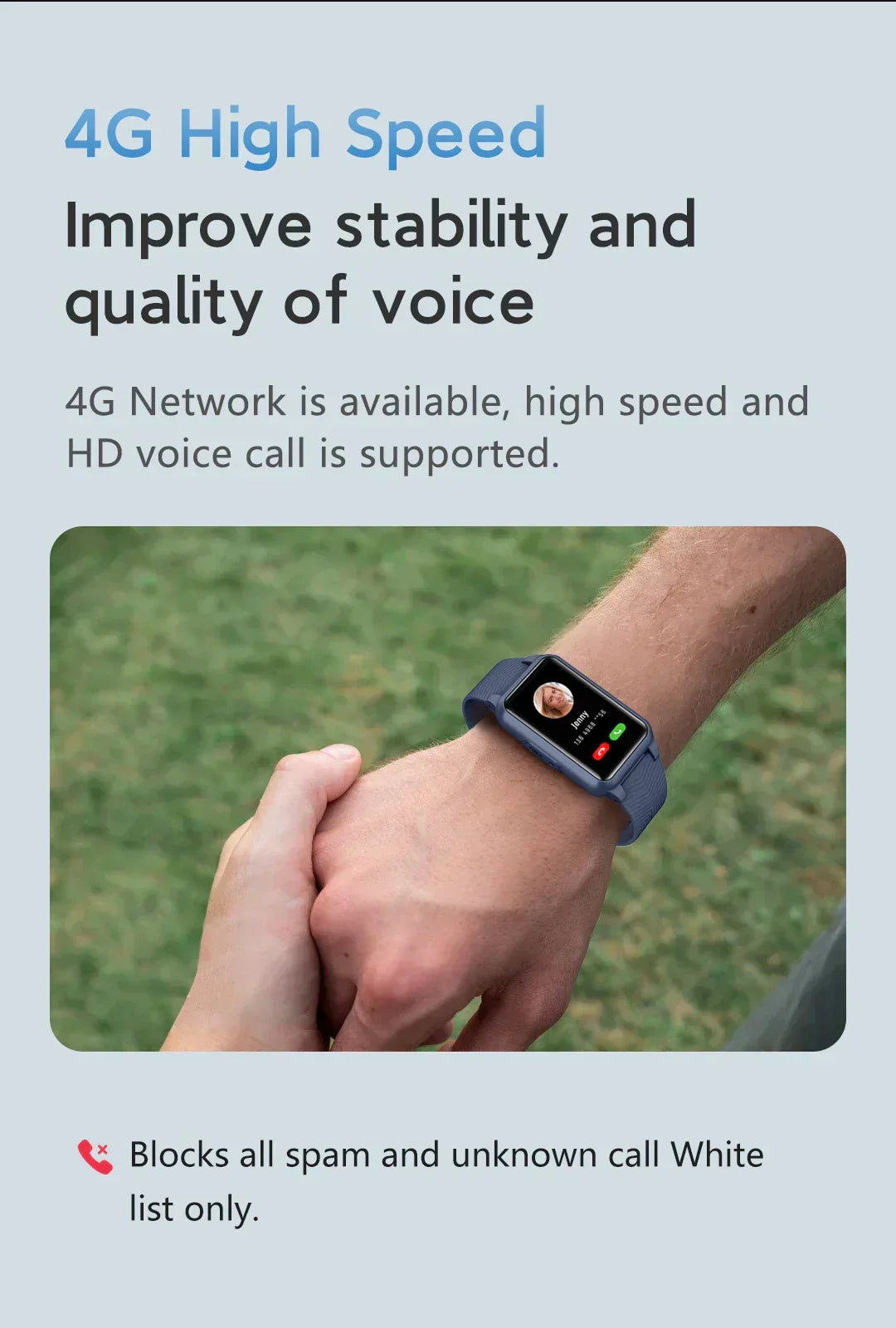 Reloj inteligente para mayores Sandsberg – Reloj de emergencia 4G con detección de caídas, GPS y SOS