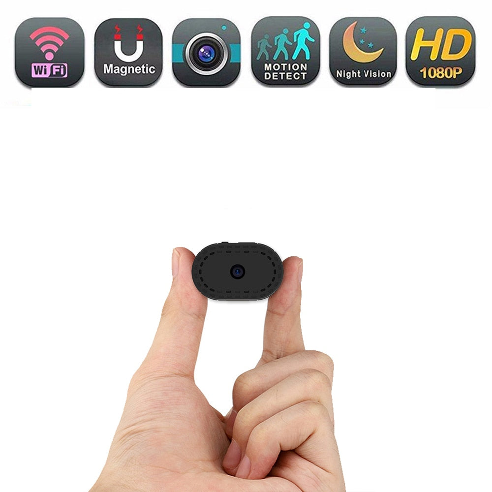 Skanto | Cámara IP Mini WLAN Magnética Día-Noche