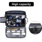 Gentrax Necessaire para Hombre | Impermeable y Grande | Organizador de Viaje Resistente con Compartimento Húmedo | Dopp Kit para Afeitado y Cuidado Personal