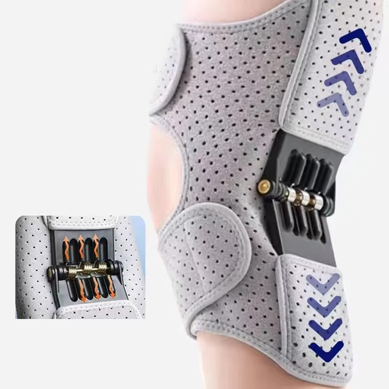 BowLift | Soporte de Rodilla Ajustable con Resortes de Rebote para Alivio y Estabilidad Articular