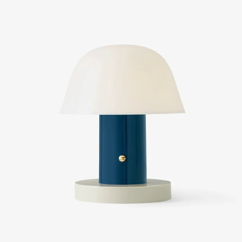 MushroomGlow - Lámpara de mesa recargable con brillo ajustable