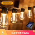 Cadena de luces LED Solar SolaLuma | Impermeable IP44 | Para jardín, terraza y camping | Iluminación automática