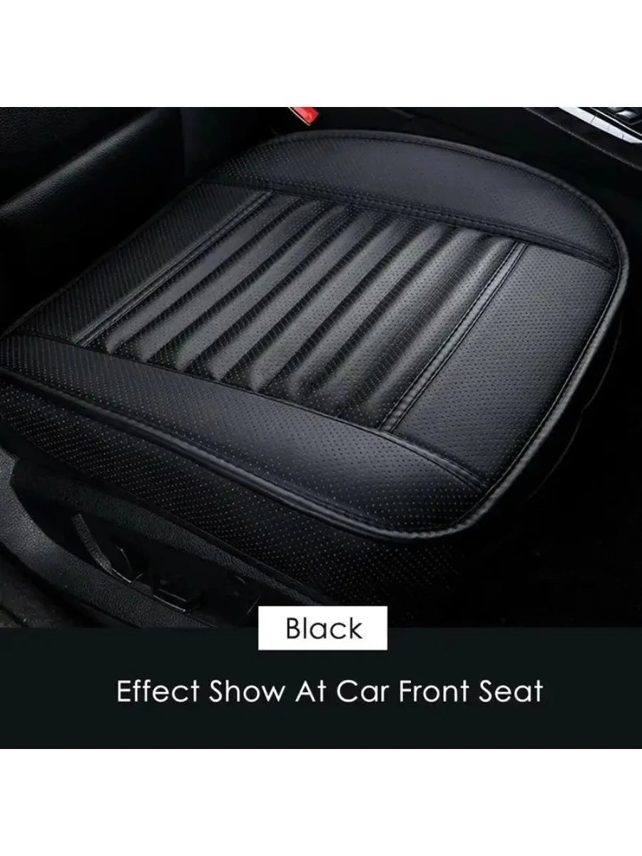 Funda de Asiento de Coche DriveLuxe | Funda de Asiento de PU-Látex Transpirable | Antideslizante y Cómoda | Adecuada para Todas las Estaciones y Tipos de Vehículos
