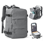 Mochila de viaje Travomate | Impermeable y versátil | Compartimento para laptop de 15,6" | Gran capacidad con separación húmeda-seca