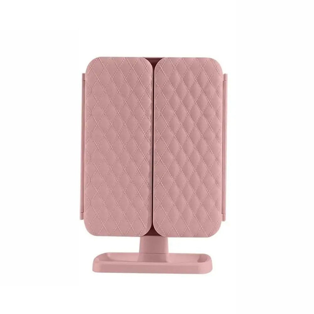 GLAMLITE MIRROR – Espejo de tres partes con iluminación LED en 3 colores para el maquillaje perfecto