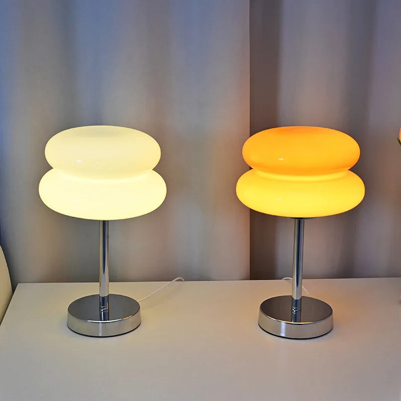 TartGlow - Lámpara de mesa elegante con elegancia culinaria