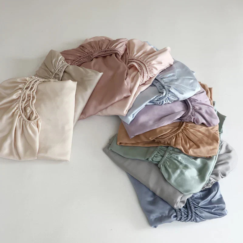 Lisslune | Sábana de Seda de Morera SilkDreams | Transpirable | Hipoalergénica | Ropa de Cama de Lujo para Tu Hogar