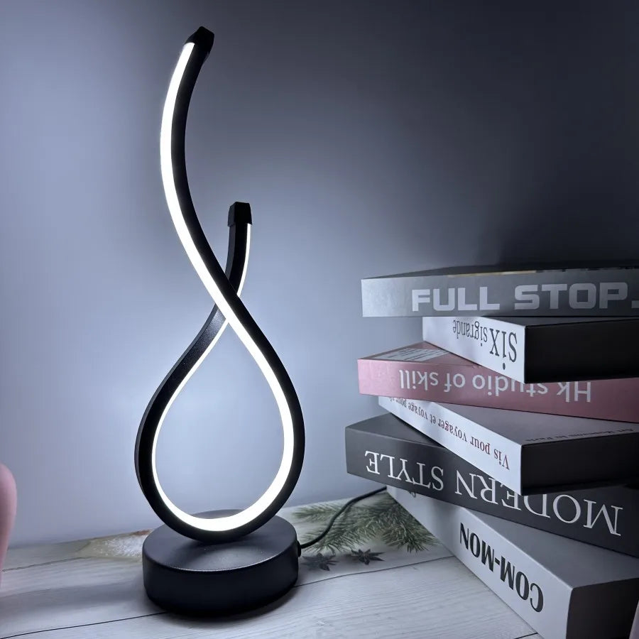 Lámpara de mesa LED Lumoara | Regulable | 3 colores de luz | Diseño moderno