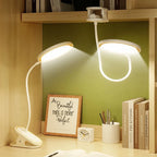 Lámpara de Mesa Táctil LED Lunivo | Con Batería y Luz Natural | Temperatura de Color 4000K | Diseño Moderno de Plástico