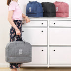 Lugviva Bolsa de Viaje Plegable para Mujeres | Gran Bolsa de Fin de Semana de Tela Oxford | Bolsa de Mano para Viajes, Uso Diario y Deporte