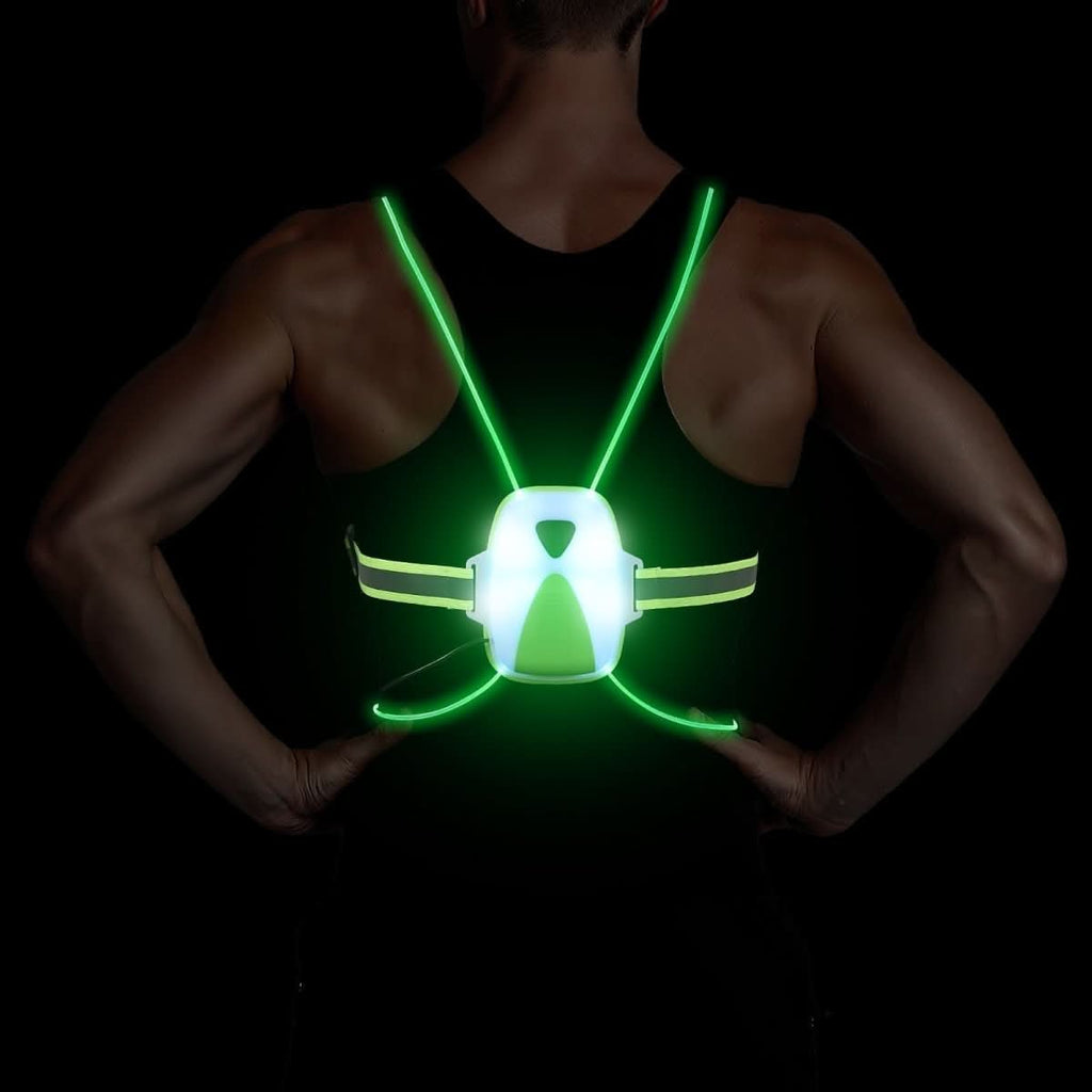 REFLECTGLOW – Gilet de sécurité LED ajustable pour une visibilité maximale