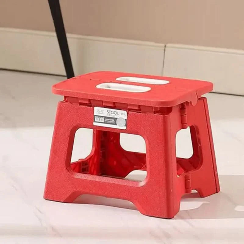 Taburete plegable estable y fácil de transportar