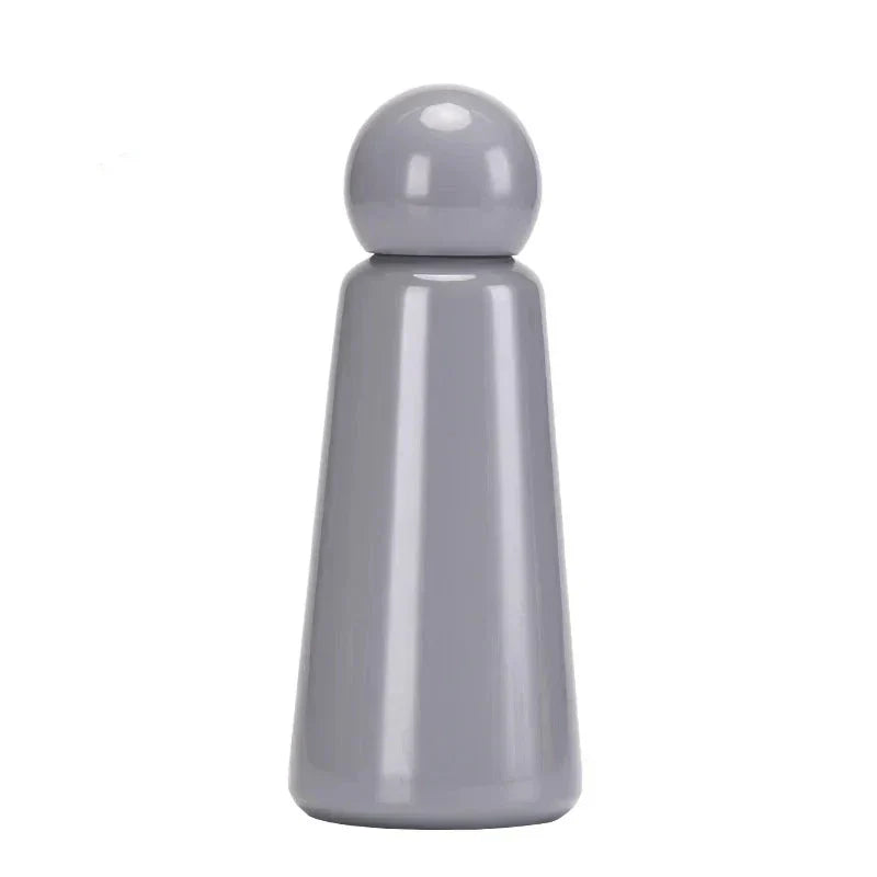 Botella de acero bicolor